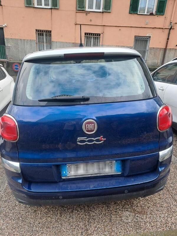 Usata Fiat 500L Living 120 CV (88 kW) 2018 Blu Monovolume