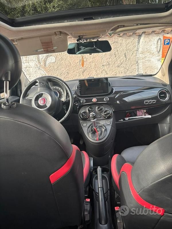 Usata Fiat 500 69 CV (50 kW) 2008 Nero Utilitaria