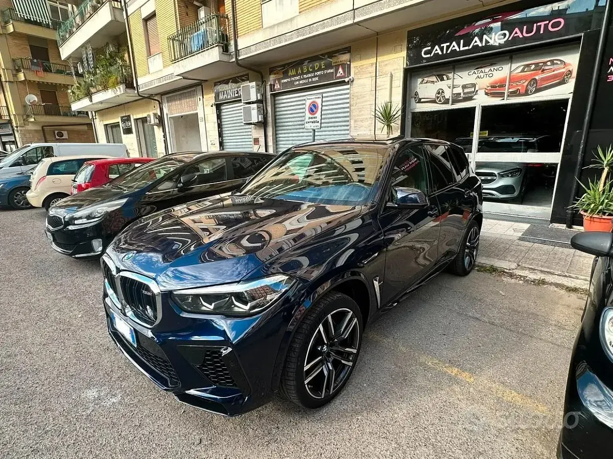 Usata BMW X5 M 600 CV (441 kW) 2022 Bluazzurro SUV