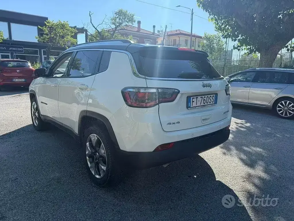 Usata Jeep Compass Limited 140 CV (102 kW) 2019 Bianco SUV