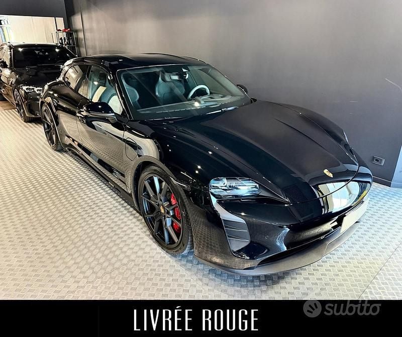 Usata Porsche Taycan 514 kW (700 CV) 2023 Nero Station wagon
