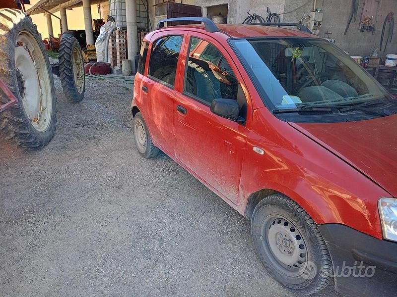 Usata Fiat Panda 69 CV (50 kW) 2008 Rosso Utilitaria