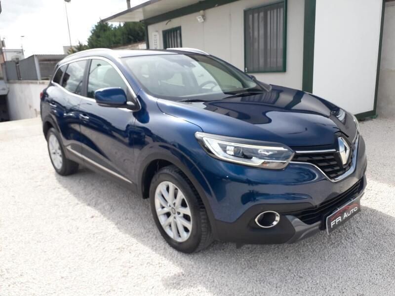 Usata Renault Kadjar 110 CV (80 kW) 2017 Blu SUV