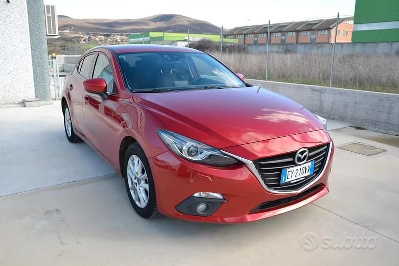 Usata Mazda 3 Exceed 150 CV (110 kW) 2015 Rosso Berlina