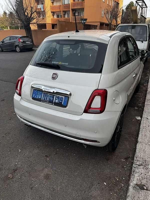 Usata Fiat 500C Lounge 69 CV (50 kW) 2019 Bianco Cabrio