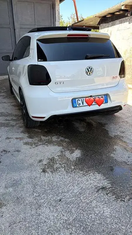 Usata VW Polo GTI 179 CV (131 kW) 2012 Bianco Utilitaria