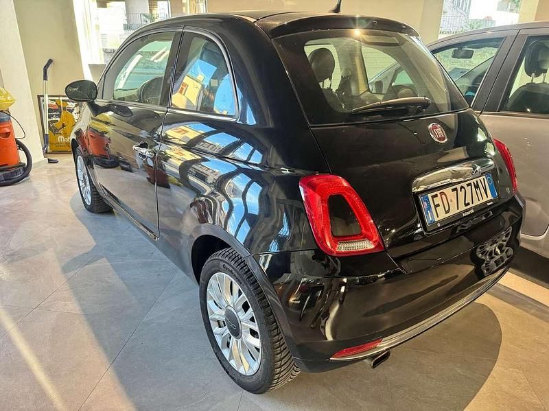Usata Fiat 500 Lounge 69 CV (50 kW) 2016 Nero Utilitaria