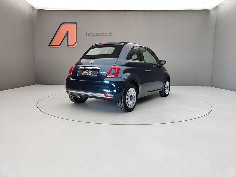 Usata Fiat 500C Dolcevita 70 CV (51 kW) 2024 Blu Cabrio
