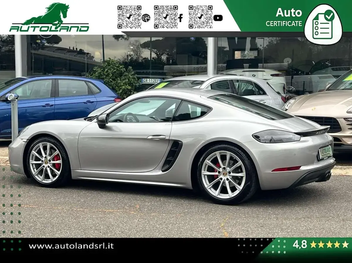 Usata Porsche 718 299 CV (219 kW) 2022 Argento gt metallizzato Coupé