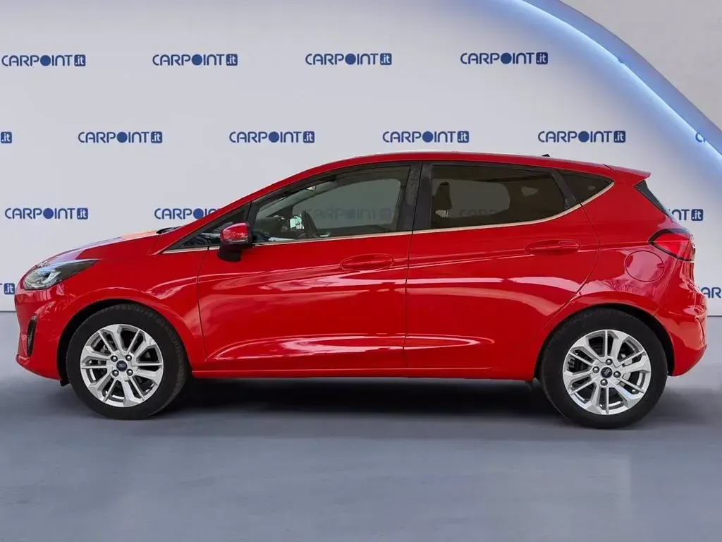Usata Ford Fiesta Titanium 75 CV (55 kW) 2022 Rosso Utilitaria