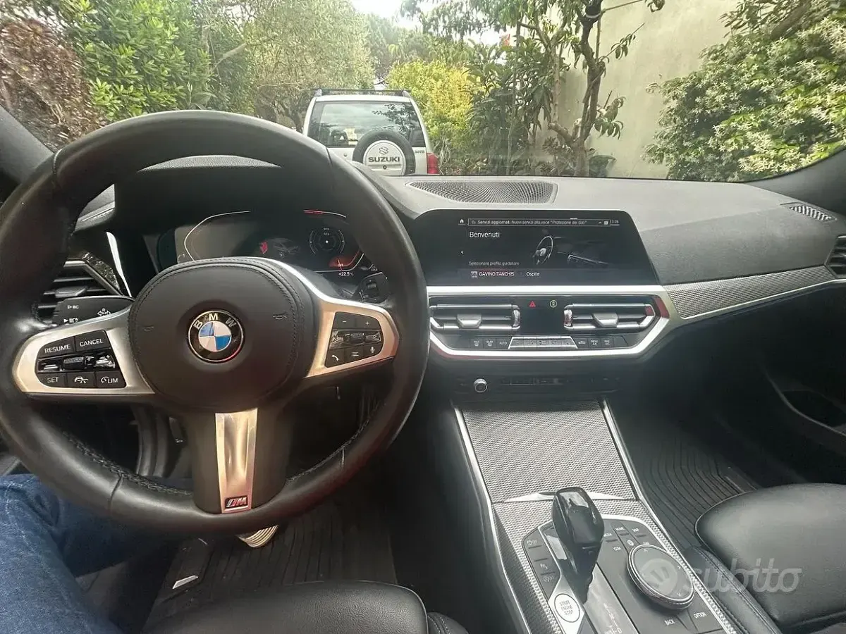 Usata BMW 318 M Sport 115 CV (84 kW) 2021 Nero Berlina