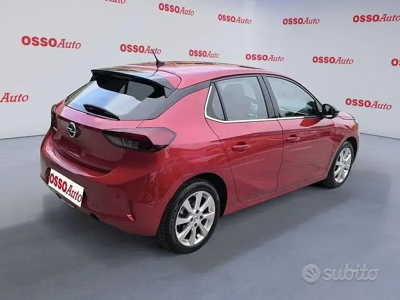 Usata Opel Corsa Elegance 102 CV (75 kW) 2020 Rosso Utilitaria