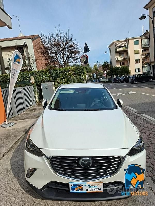Usata Mazda CX-3 Exceed 105 CV (77 kW) 2017 Bianco SUV