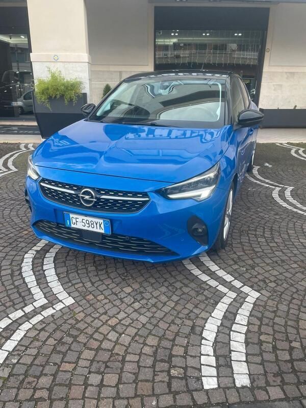 Usata Opel Corsa Elegance 75 CV (55 kW) 2021 Blu/azzurro Berlina