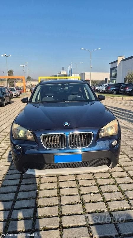 Usata BMW X1 2009 Blu SUV