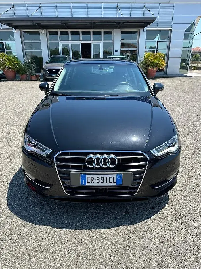 Usata Audi A3 Ambiente 150 CV (110 kW) 2013 Nero Berlina