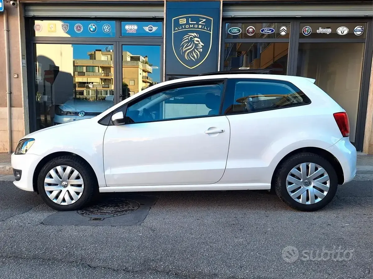 Usata VW Polo Highline 90 CV (66 kW) 2013 Bianco Utilitaria