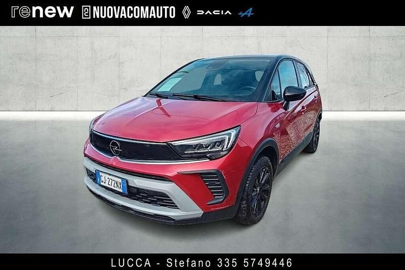 Usata Opel Crossland X Design & Tech 110 CV (80 kW) 2022 Rosso SUV