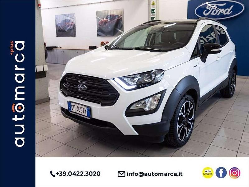 Usata Ford Ecosport Active 125 CV (91 kW) 2021 Bianco SUV