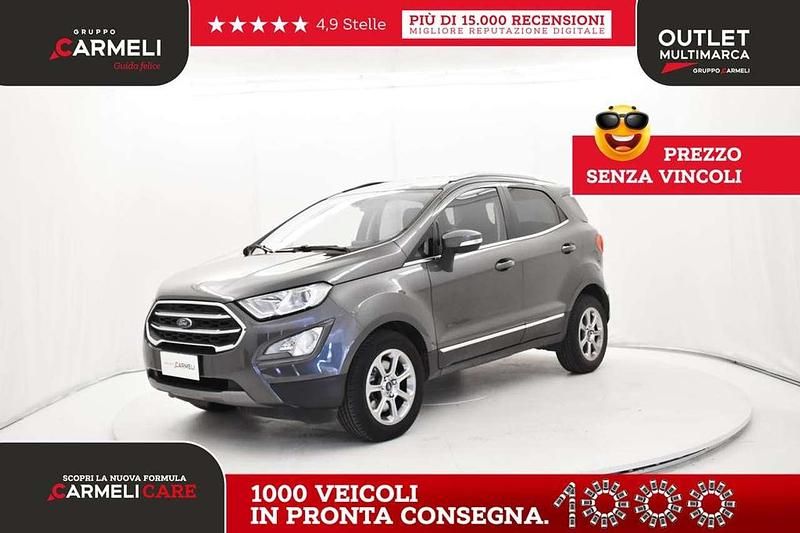 Grigio scuro metallizzato Usata 2018 Ford Ecosport Titanium S SUV | 12.900 € (Buon prezzo) - Immagine 1/4
