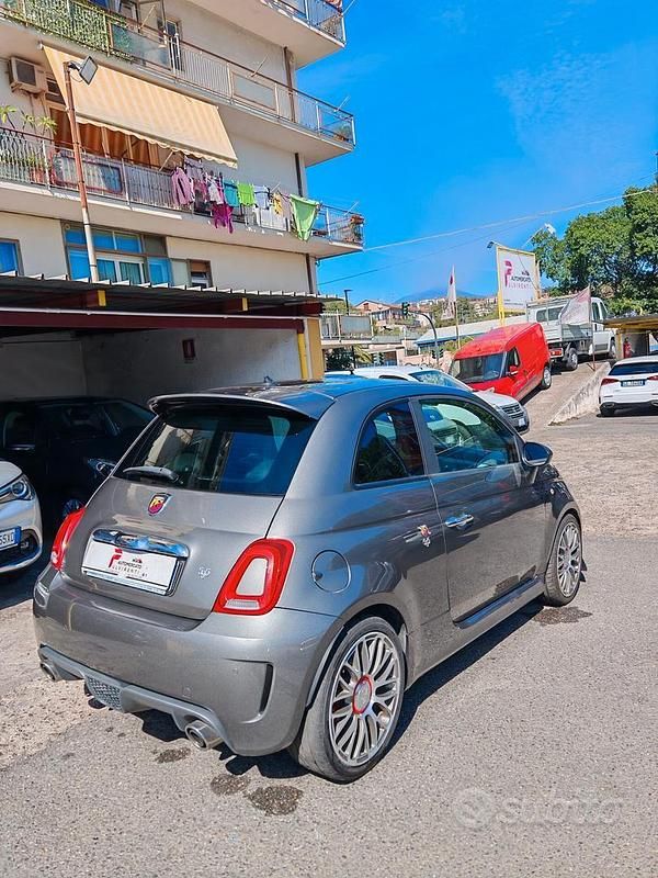 Usata Abarth 595 Turismo 160 CV (117 kW) 2015 Grigio Utilitaria