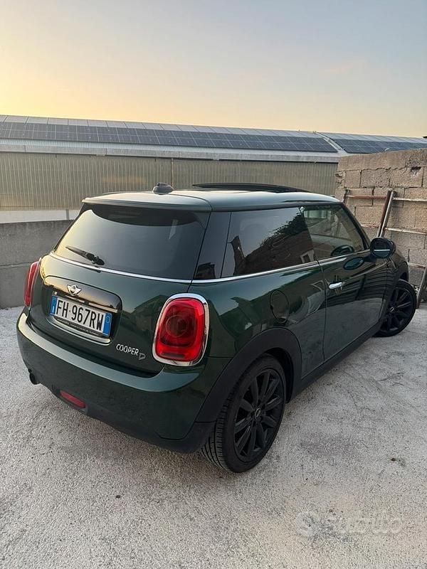 Usata Mini Cooper Coupé 116 CV (85 kW) 2017 Verde Coupé
