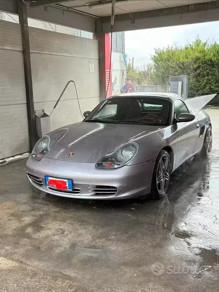 Usata Porsche Boxster 260 CV (191 kW) 2003 Grigio Cabrio