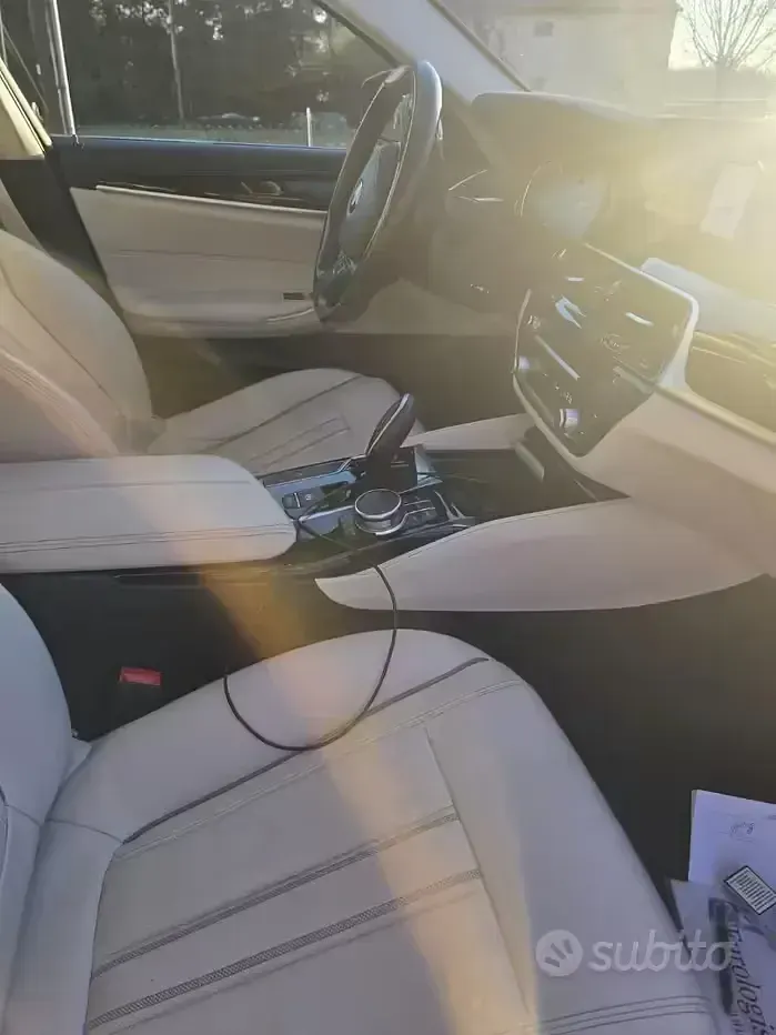 Usata BMW 520 190 CV (139 kW) 2018 Blu Berlina