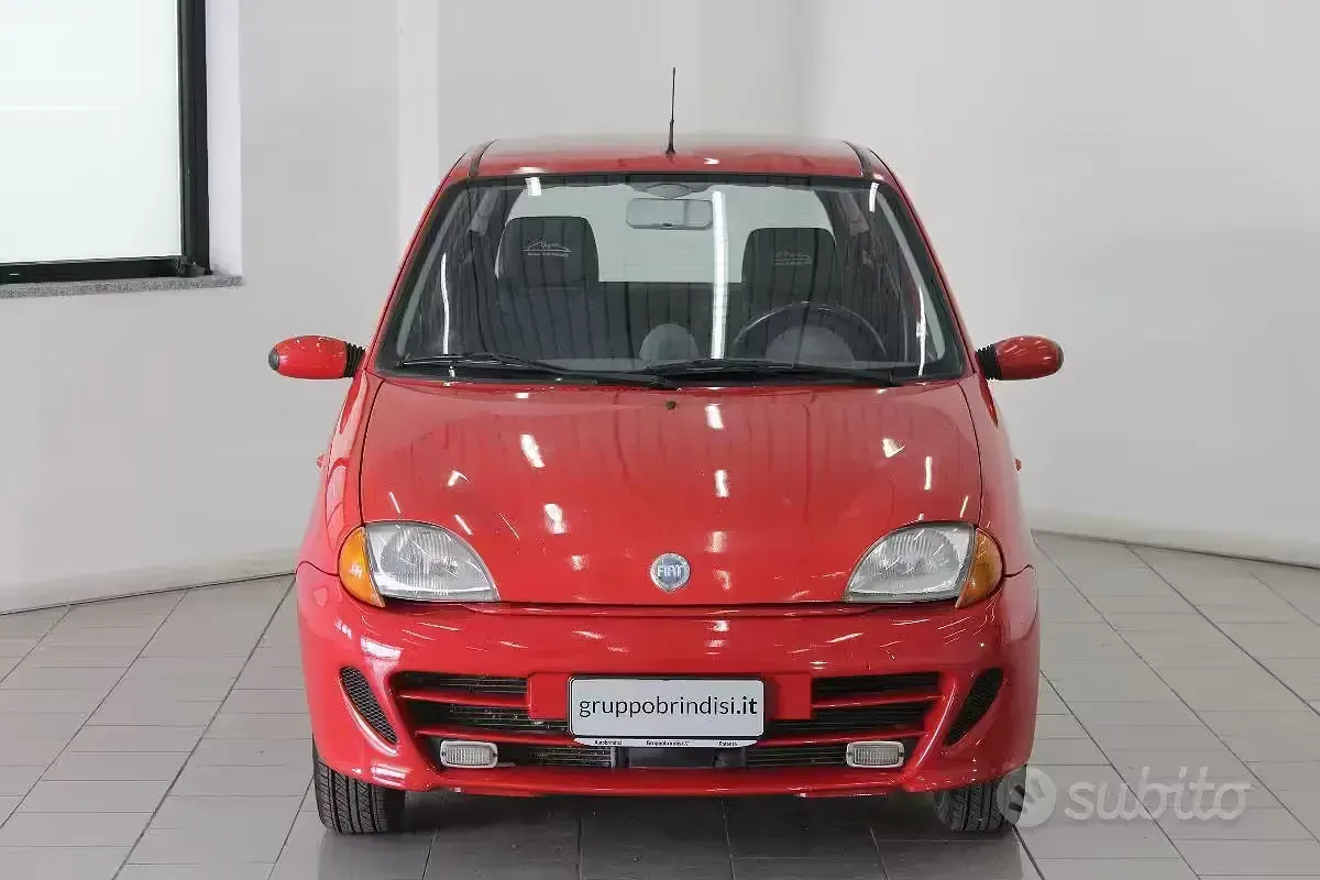 Käytetty Fiat Seicento 54 HP (39 kW) 2000 Punainen Viistoperä