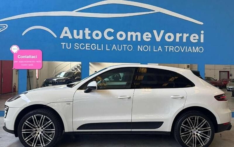 Bianco Usata 2018 Porsche Macan SUV | 35.300 € (Ottimo prezzo) - Immagine 1/4