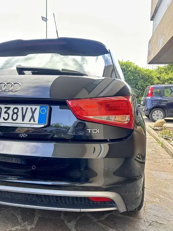 Usata Audi A1 Sportback S-Line 105 CV (77 kW) 2013 Nero Utilitaria