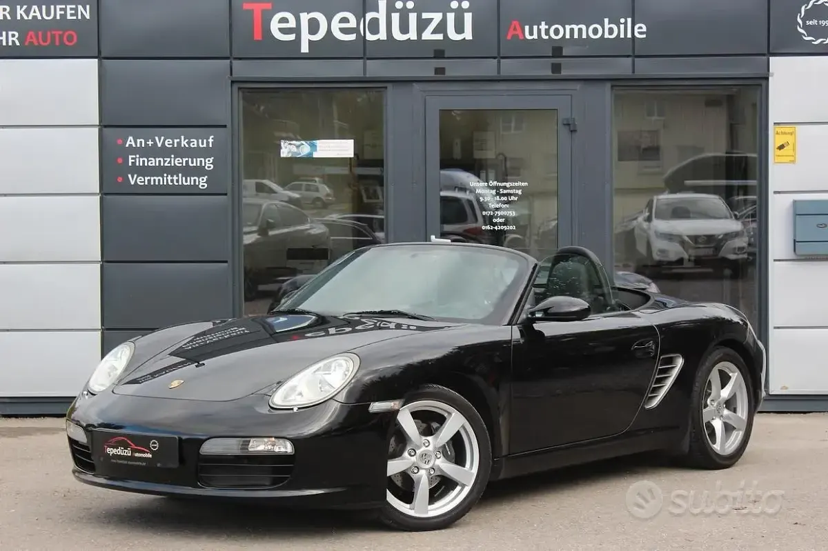 Usata Porsche Boxster 245 CV (180 kW) 2008 Nero Cabrio