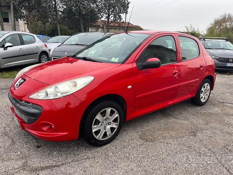 Usata Peugeot 206 60 CV (44 kW) 2009 Rosso Berlina