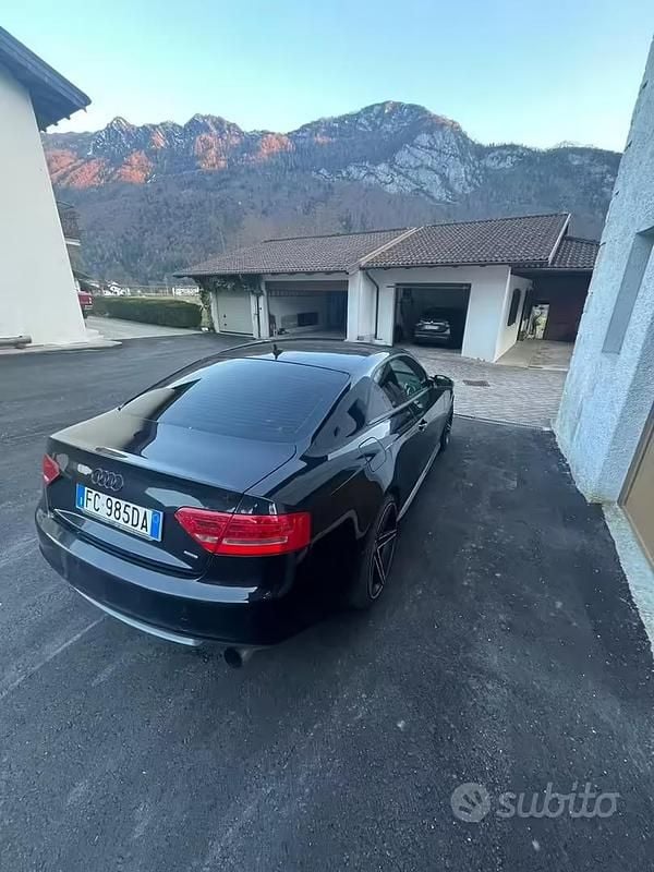 Usata Audi A5 S-Line 2010 Nero Coupé