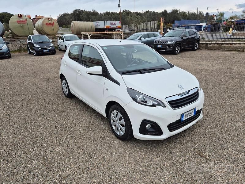 Usata Peugeot 108 Active 69 CV (50 kW) 2018 Bianco Berlina