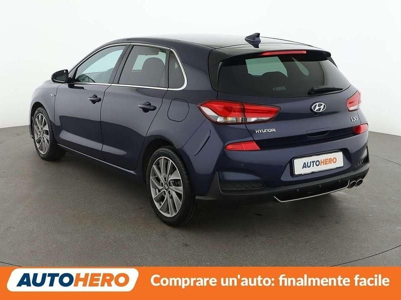 Usata Hyundai i30 N Line 120 CV (88 kW) 2019 Blu/azzurro Berlina