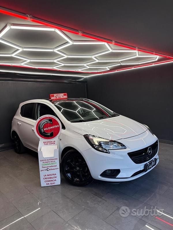 Usata Opel Corsa Edition 69 CV (50 kW) 2017 Bianco Utilitaria