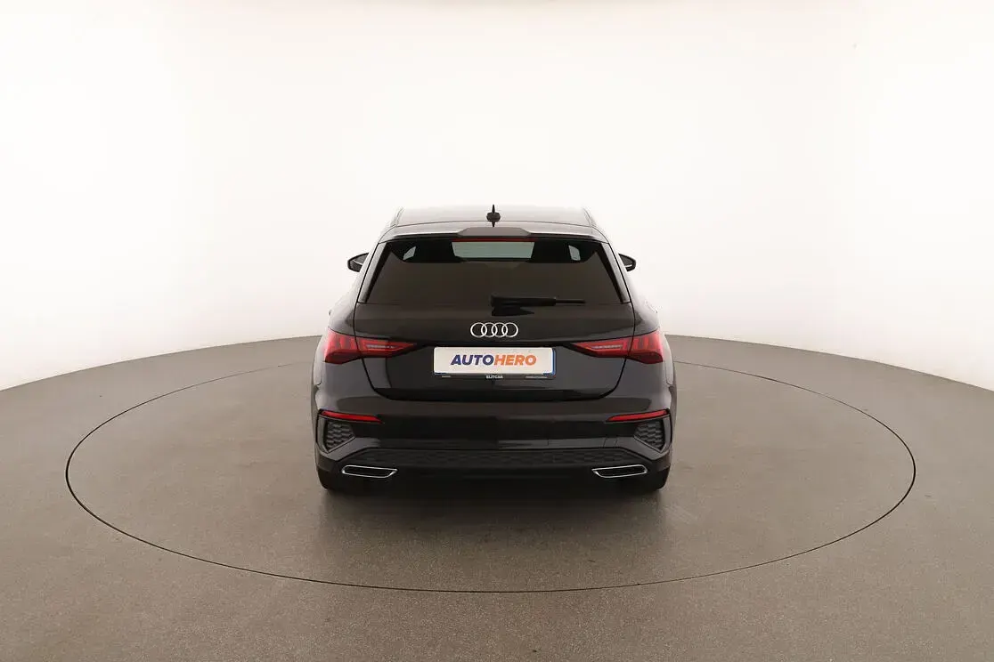 Usata Audi A3 Sportback S-Line 150 CV (110 kW) 2021 Nero Utilitaria