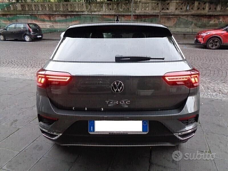 Usata VW T-Roc Advance 116 CV (85 kW) 2020 Grigio SUV
