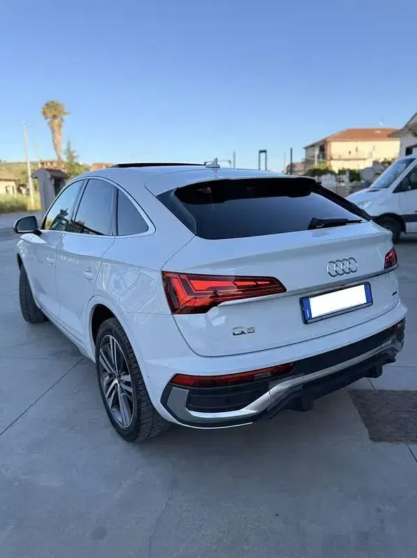 Usata Audi Q5 S-line plus 204 CV (150 kW) 2021 Bianco SUV