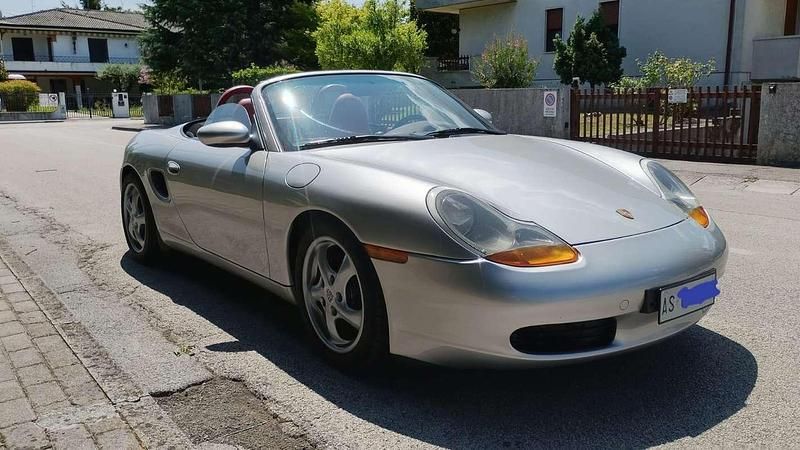 Usata Porsche Boxster 204 CV (150 kW) 1997 Argento Cabrio