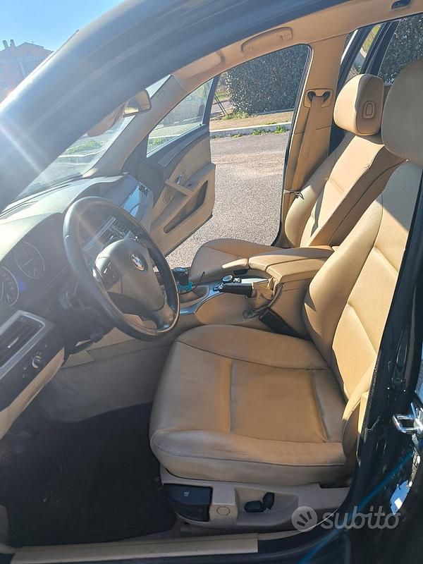 Usata BMW 520 177 CV (130 kW) 2008 Nero Station wagon