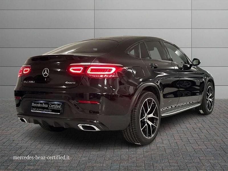 Usata Mercedes GLC220 Premium Plus 194 CV (142 kW) 2022 Nero Coupé
