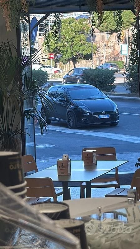 Usata Abarth Grande Punto 155 CV (114 kW) 2008 Nero Utilitaria