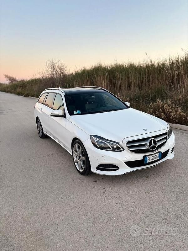 Usata Mercedes E250 2016 Bianco Station wagon