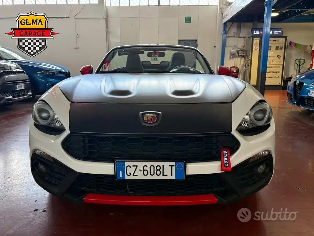 Usata Abarth 124 Spider 170 CV (125 kW) 2018 Bianco Cabrio