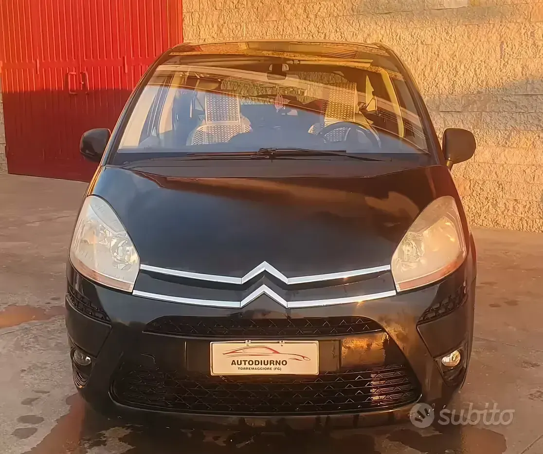 Usata Citroën C4 Picasso Elegance 109 CV (80 kW) 2009 Nero Monovolume