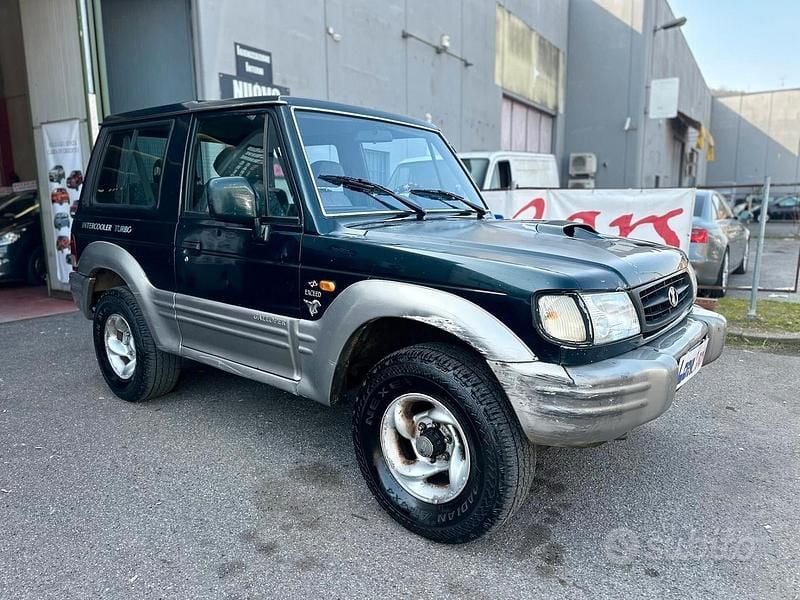 Usata Hyundai Galloper Comfort 99 CV (72 kW) 1998 Blu SUV
