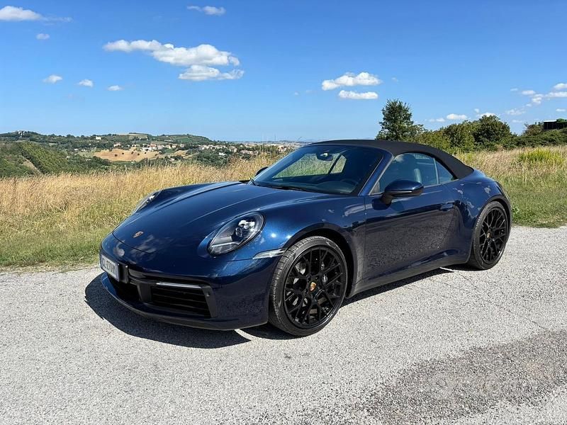 Blu Usata 2021 Porsche 911 Carrera Cabriolet Cabrio | 112.000 € - Immagine 1/4