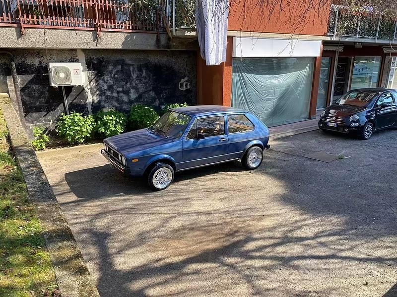 Usado VW Golf I 50 CV (36 kW) 1980 Azul Utilitario